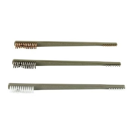 Otis Technology AP Brushes, Material NylonBronzeStainless Steel, 9PK FG-316-BP